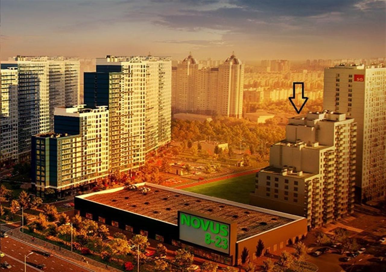 Посуточная Аренда Квартиры М. Левобережная Kyiv Exterior photo